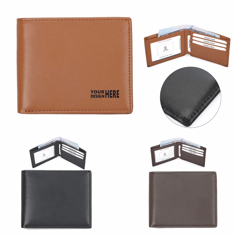 Fashion Casual Business Leather Wallet MOQ 30