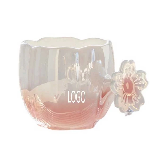 12OZ Gradient Cherry Blossom Ceramic Mug&Coffee Cup 1