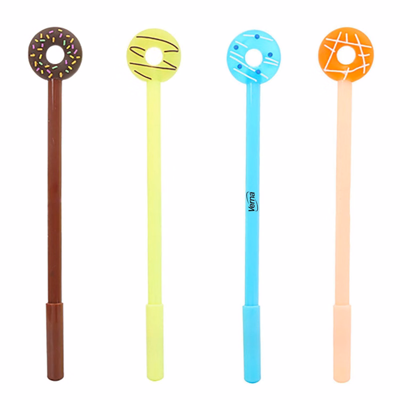 Plastic Doughnut Shaped Neutral Pen