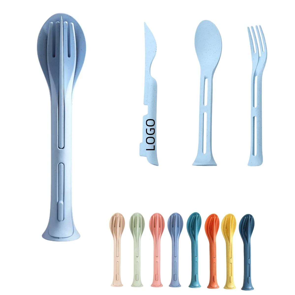 3-in-1 Knife Fork And Spoon Tableware Set 1