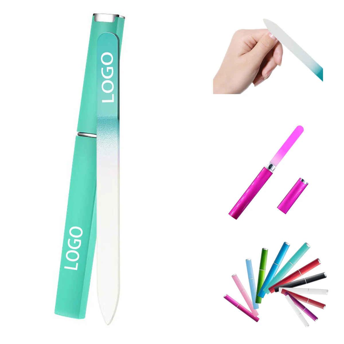 Glass Nail File W/ Case 1