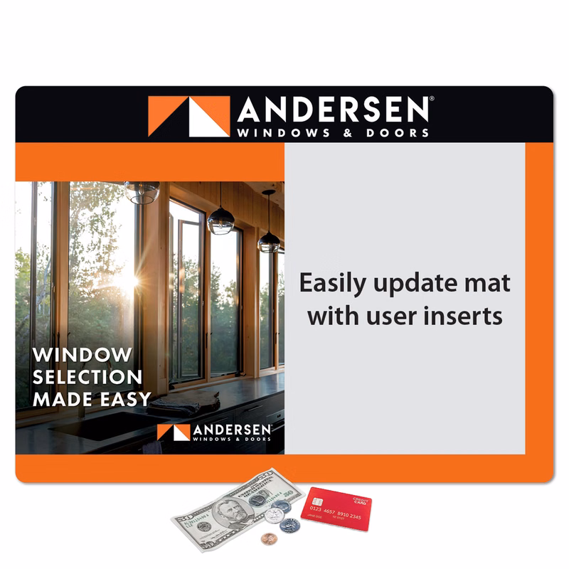 Frame-It Flex DuraTec Window Counter Mat-14"x19"x1/8"