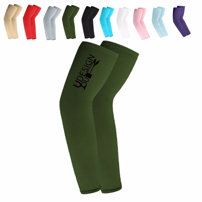 Sport Cycling UV Shield Ice Silk Arm Sleeves