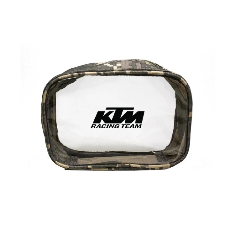 Digital Camouflage Trim Clear Bag 1