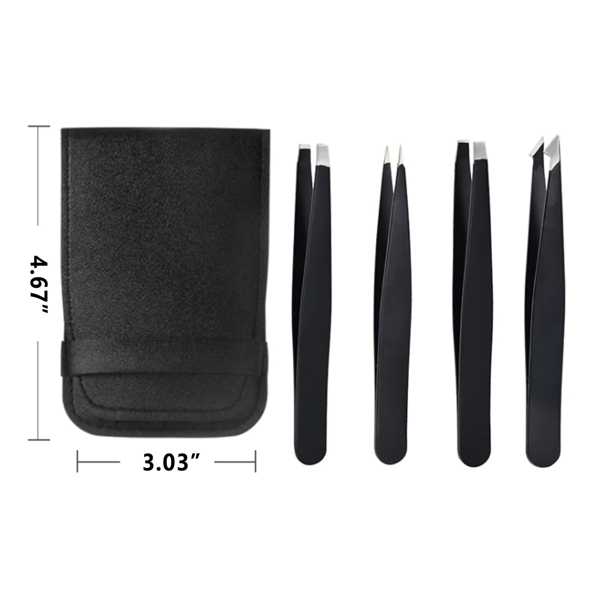 Stainless Steel Professional Tweezers Set MOQ 50 1