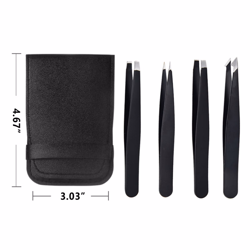 Stainless Steel Professional Tweezers Set MOQ 50