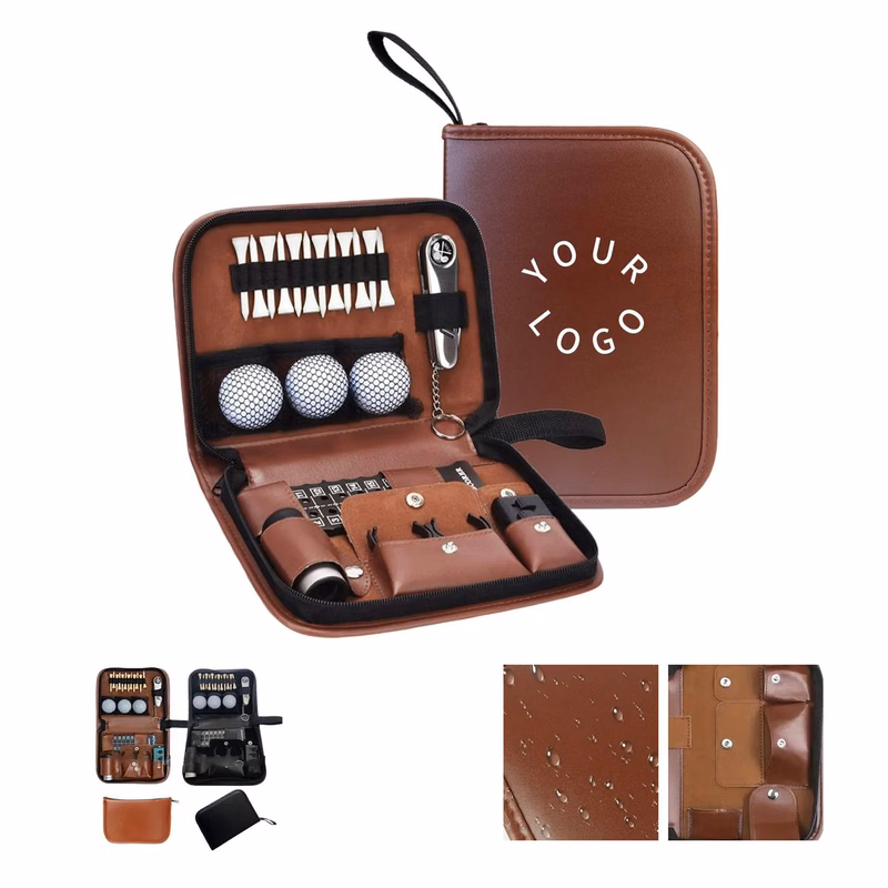 PU Golf Bag for Accessories and Essentials