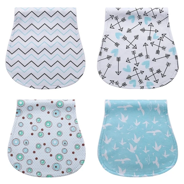 Unisex Baby Cotton Burp Cloths 1