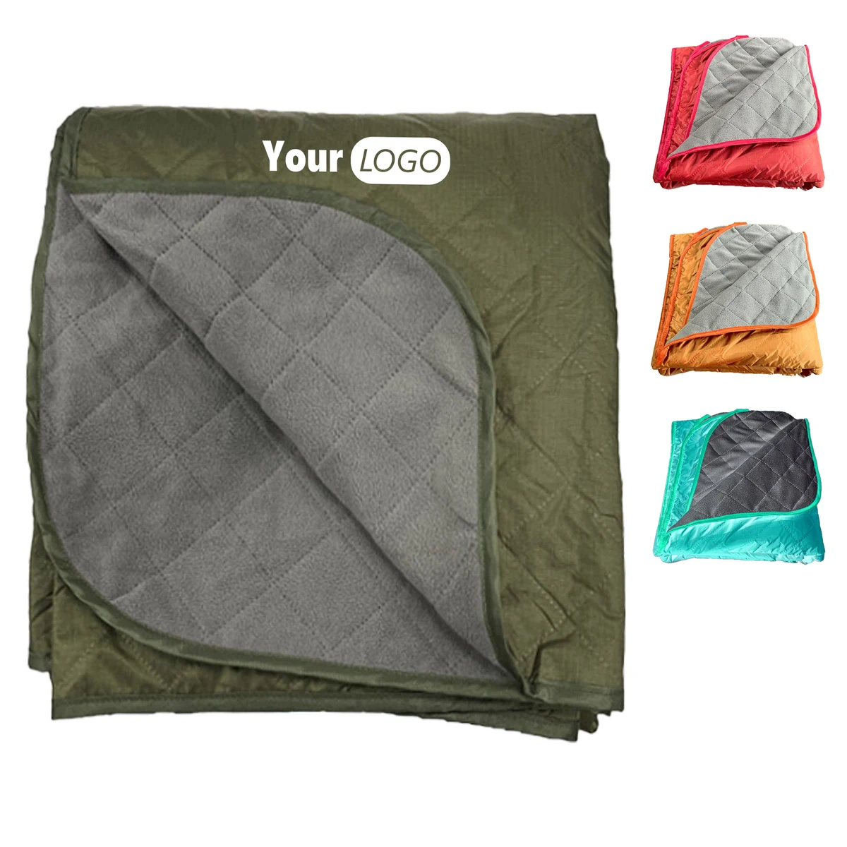 Polyester Foldable Travel Blanket With Insulation 1