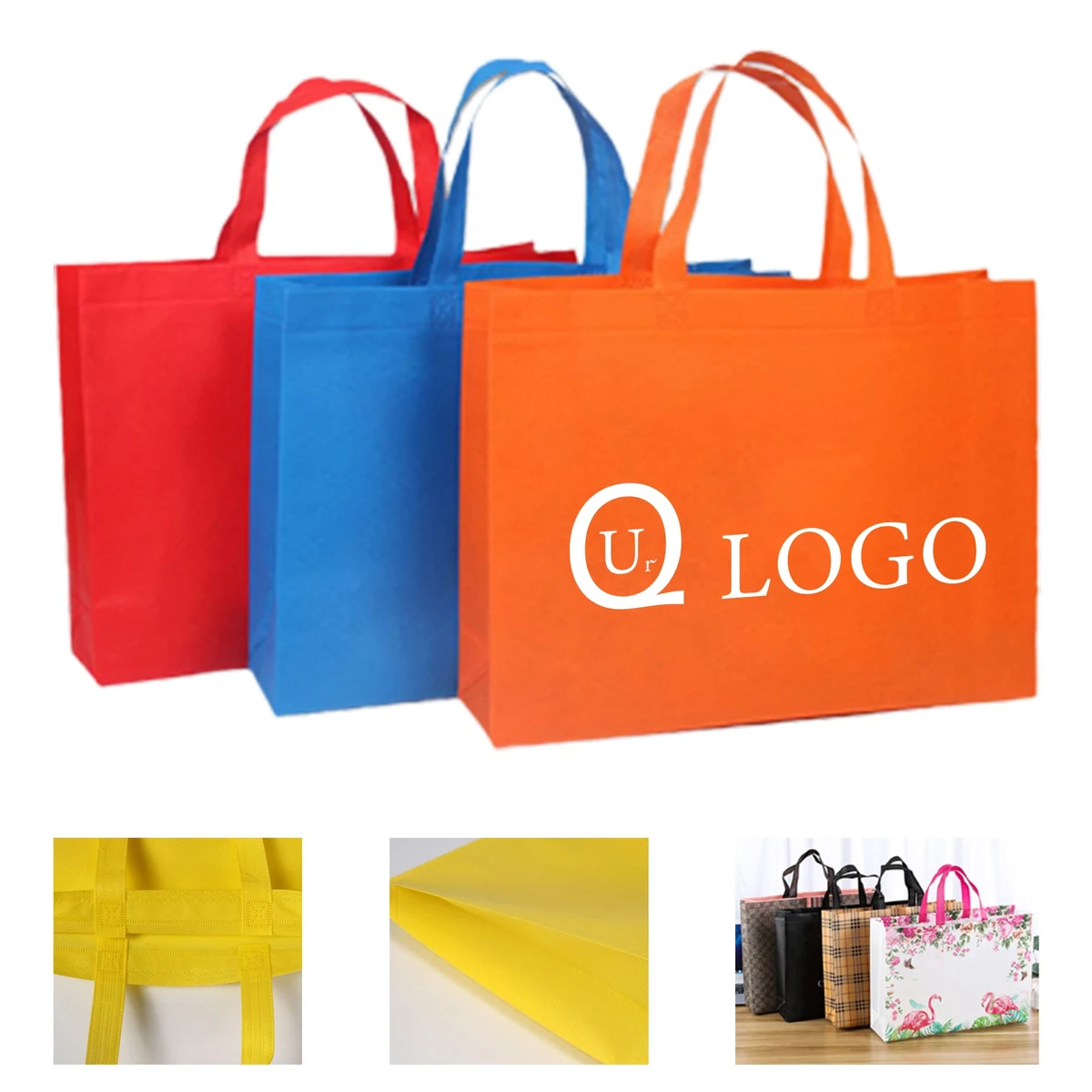 9.25 X 10.63 X 5.51 Inch Non Woven Tote Bag 1