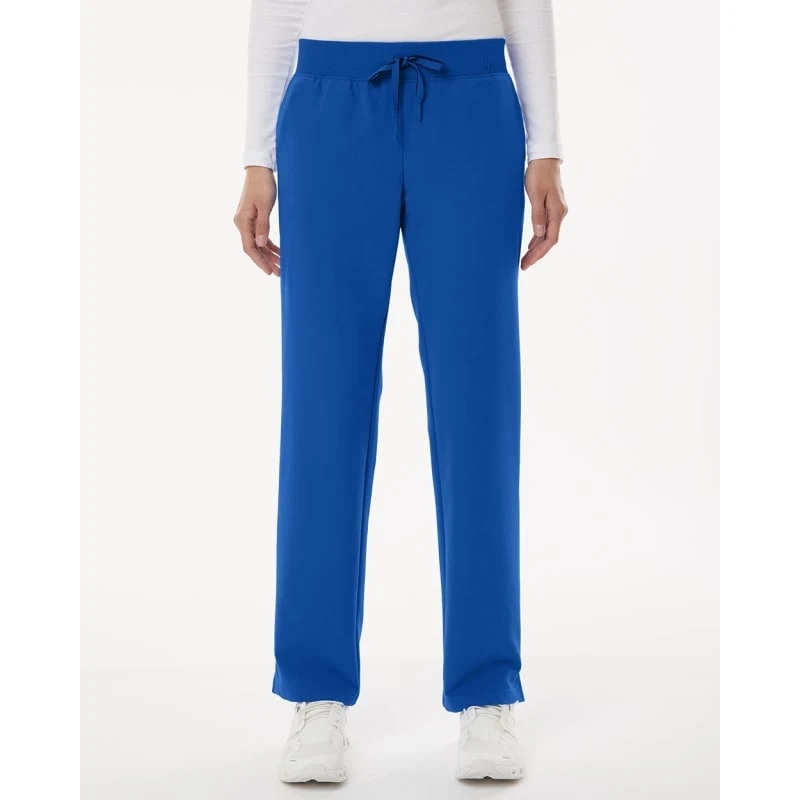 Jaanuu Women's Xenos Essential Knit-Waist Scrub Pants - W20001 1