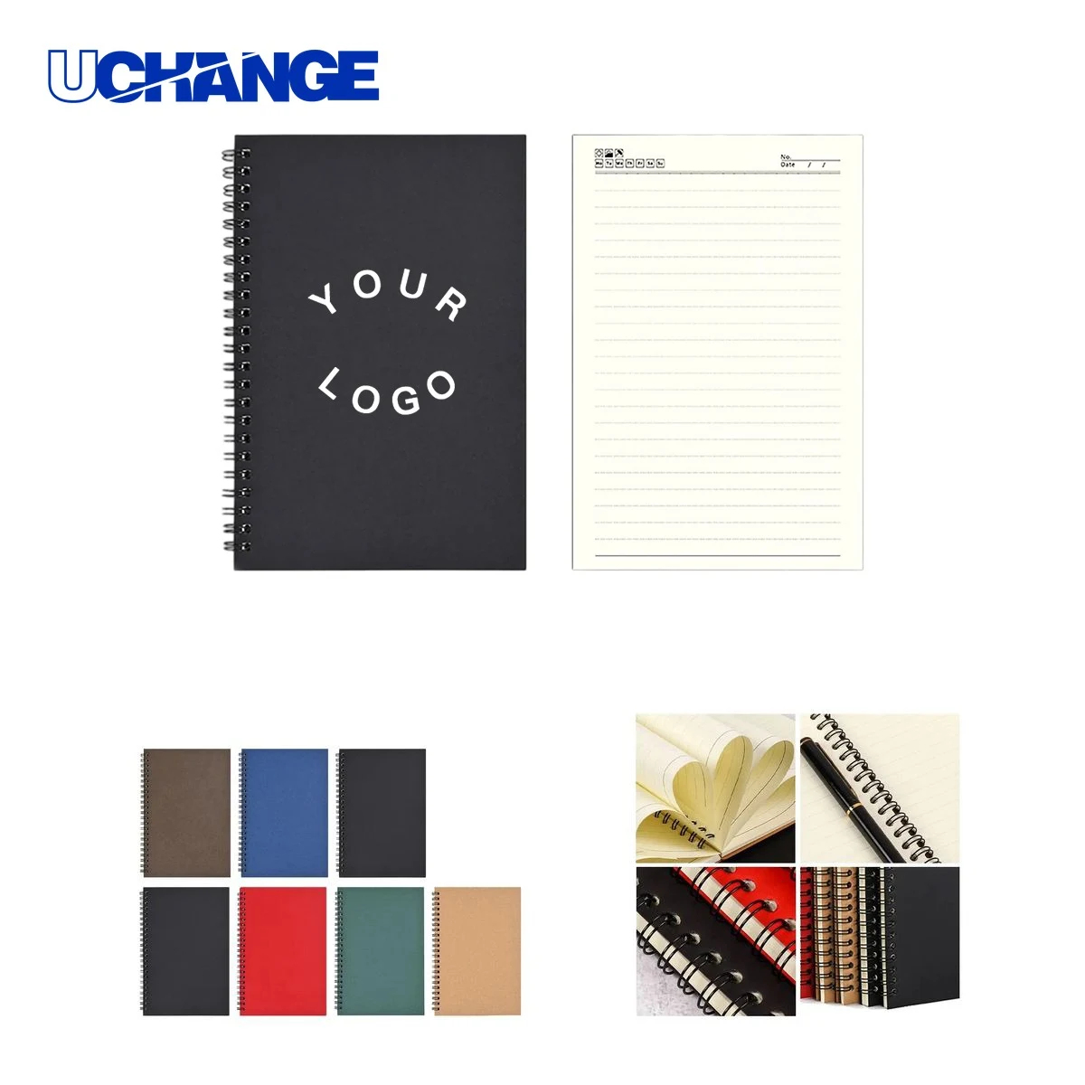 Ruled Spiral Notebook Writing Journal 1