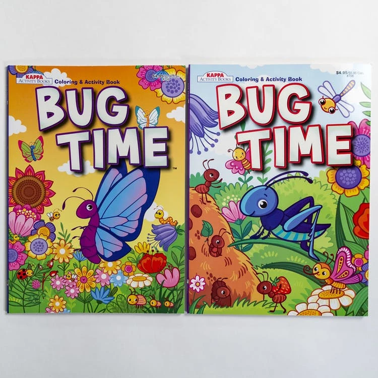Bug Time Coloring & Activity Books - Assorted 1