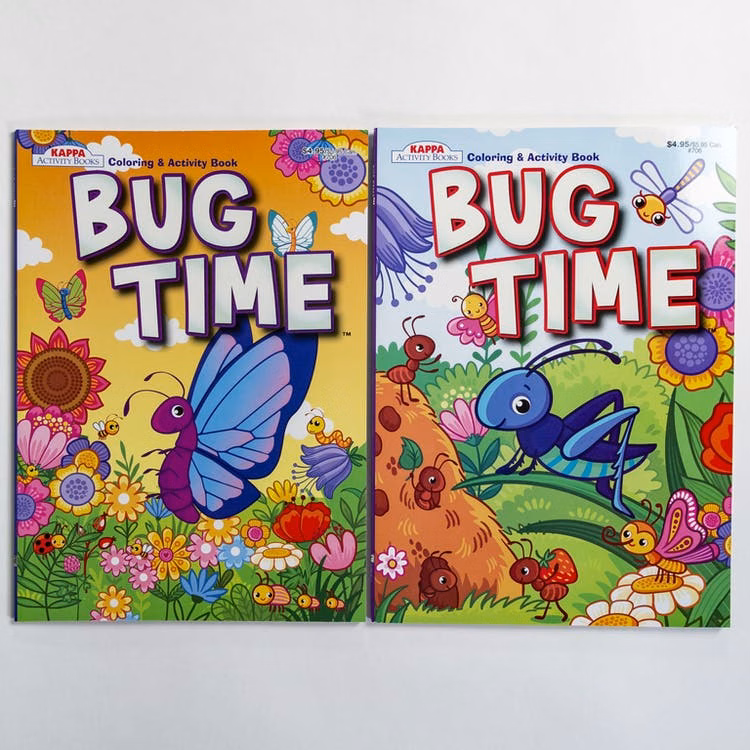 Bug Time Coloring & Activity Books - Assorted