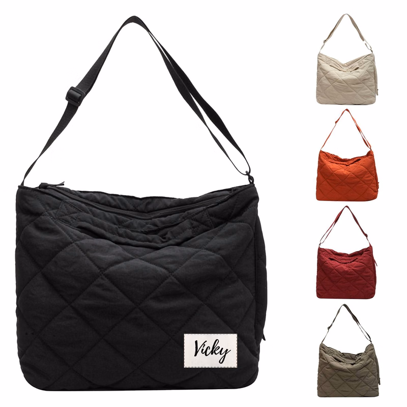 Large Capacity Nylon Puffer Bag