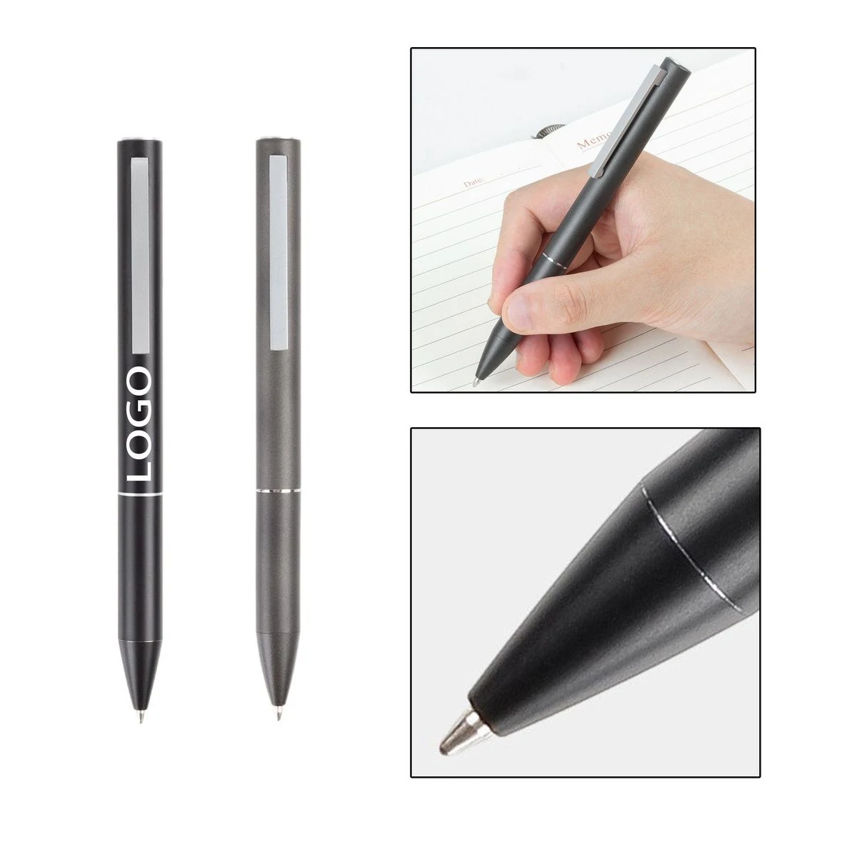 Matte Pen With Metal Clip 1