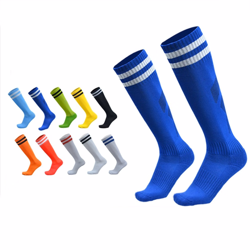 Over Knee Striped Football Socks