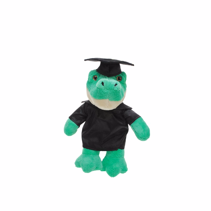 Soft Plush Alligator in Graduation Cap & Gown Stuffed Animal