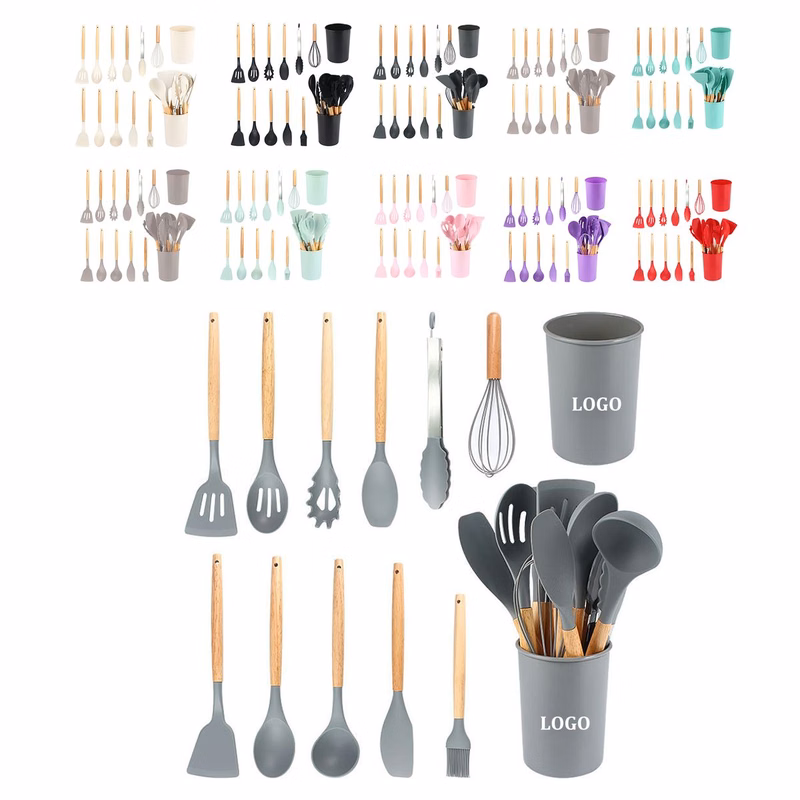 Silicon Kitchen Utensils Set