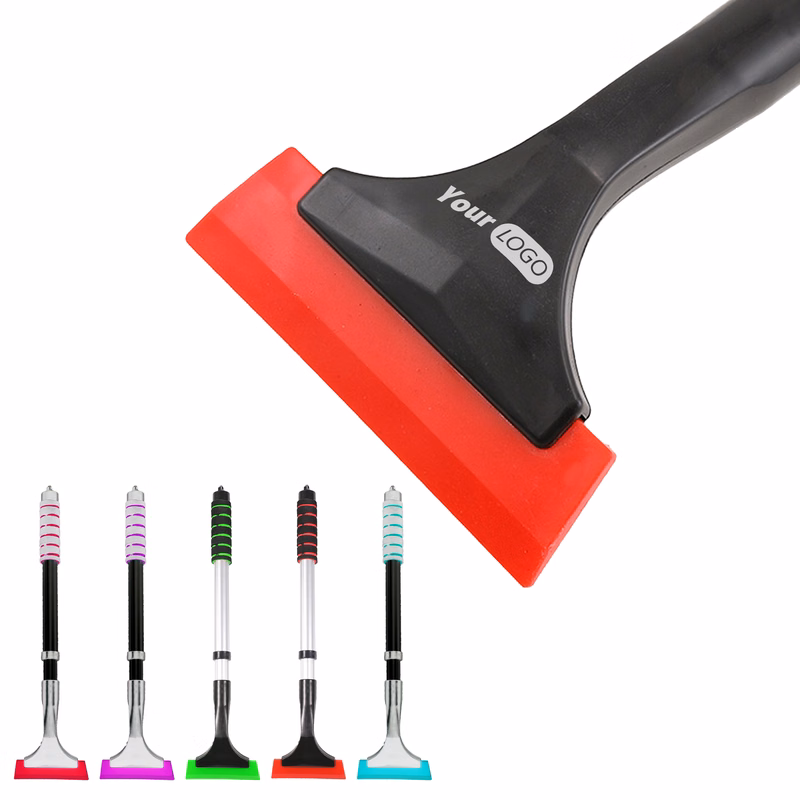 Aluminum Multi-Color Ice Scraper With Logo Customization