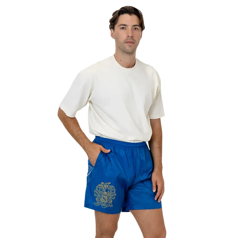 Nylon Taffeta Wide Unisex Shorts 1