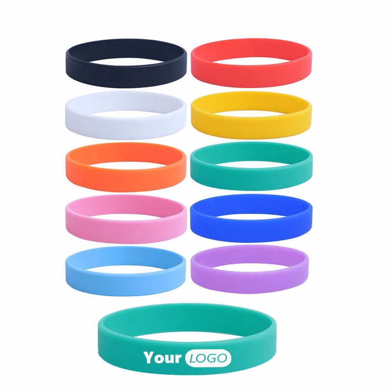 Silicone Wristbands MOQ 50