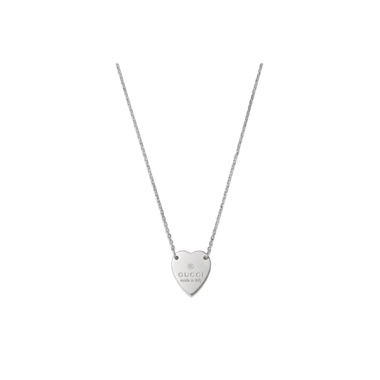 Gucci Trademark Necklace with Heart Pendant 1