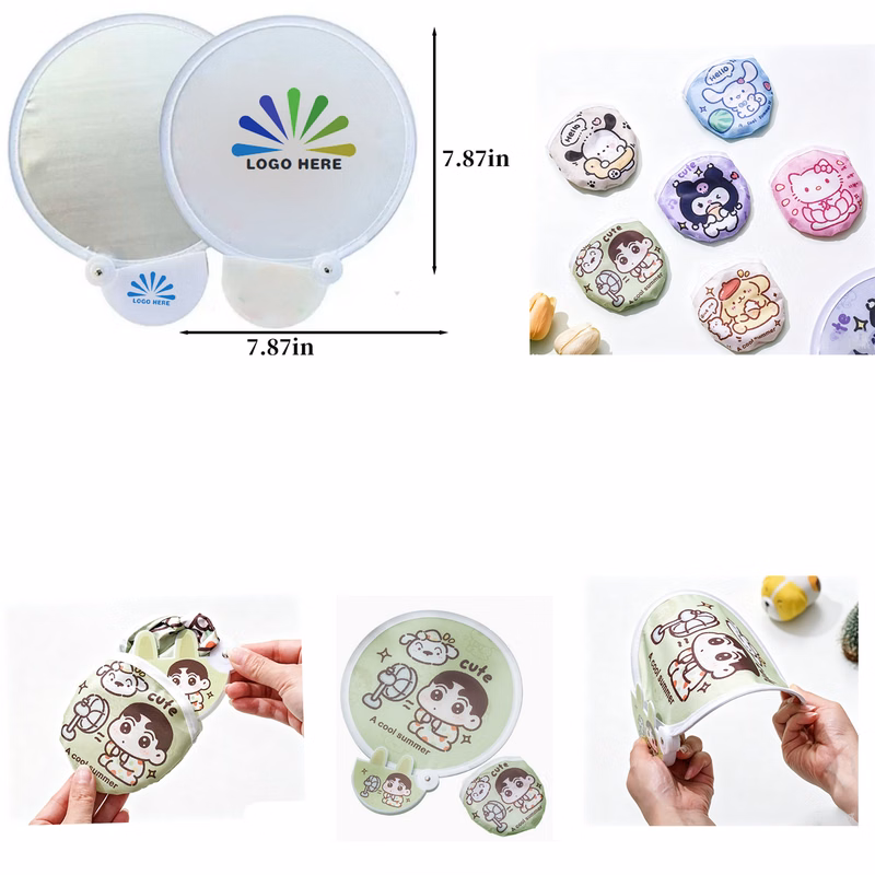 Outdoor Pocket Folding Hand Fan