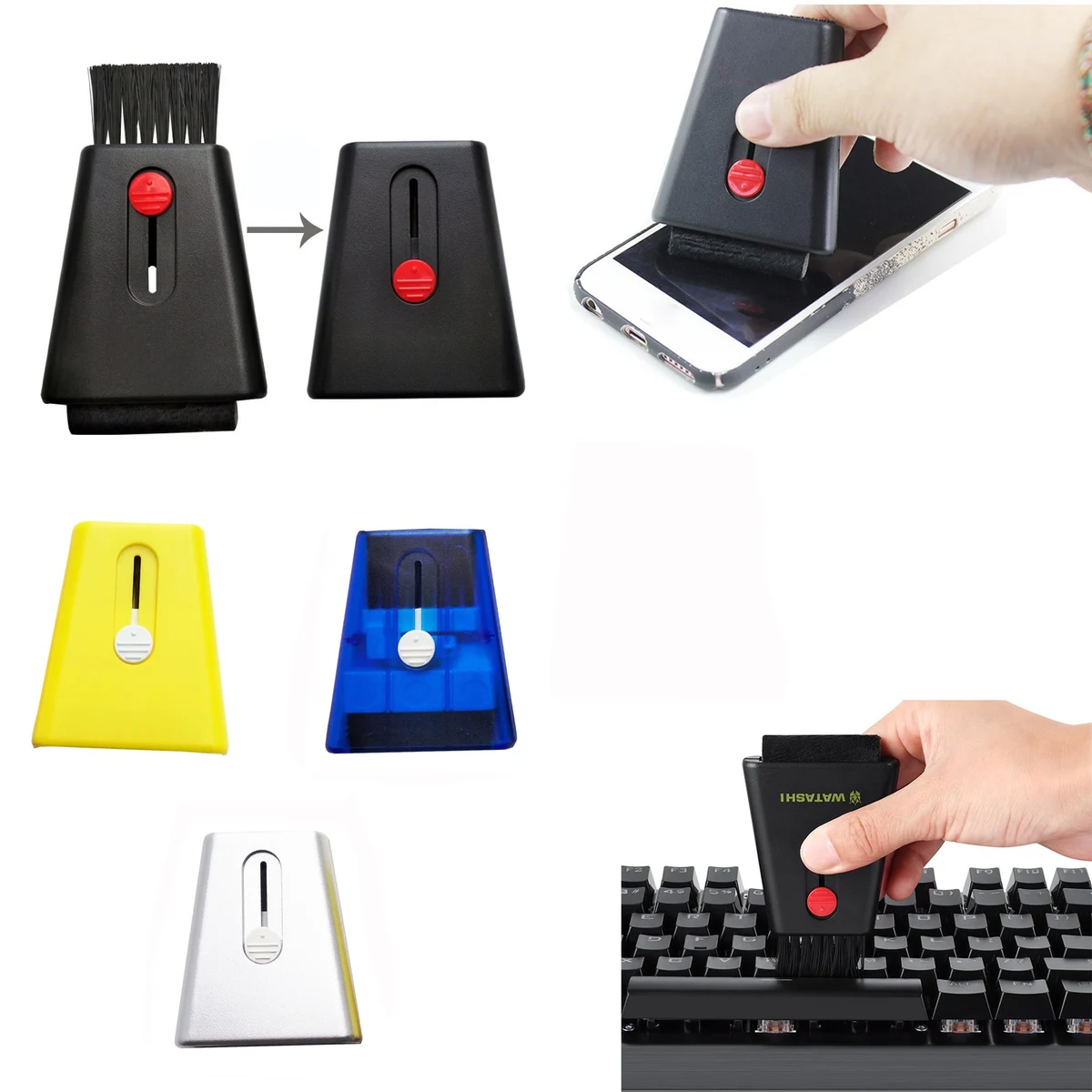 Keyboard Cleaning Brush With Screen Cleaner 1
