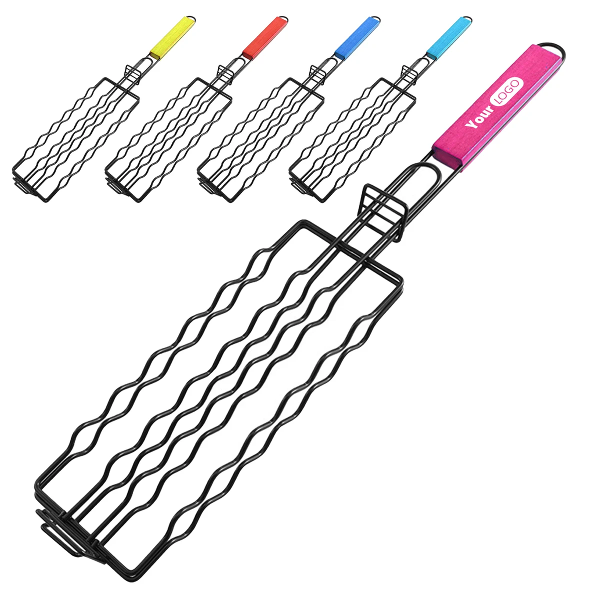 Steel Camping Sausage Grilled Mesh 1