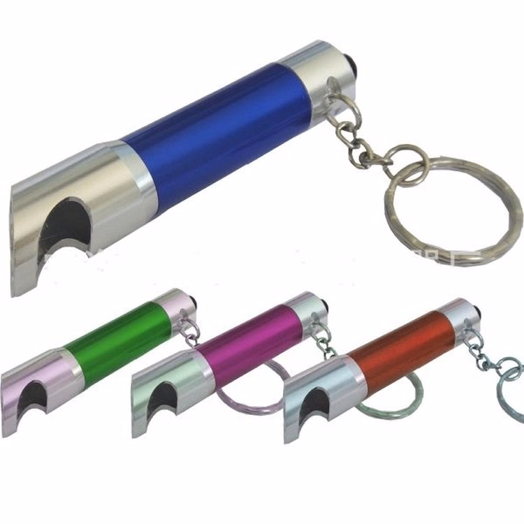 Bottle Opener with LED Light and Key Ring