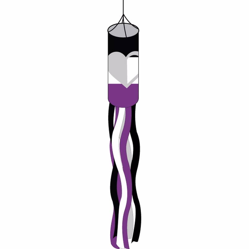 Greyromantic Windsock