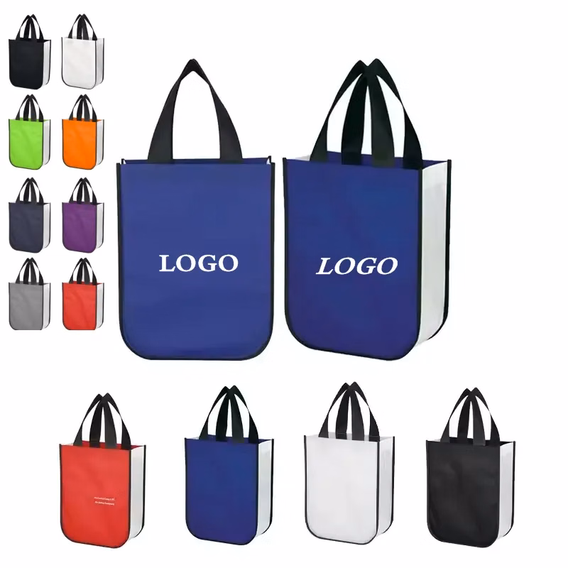 Shiny Non-woven Shopper Tote Bag