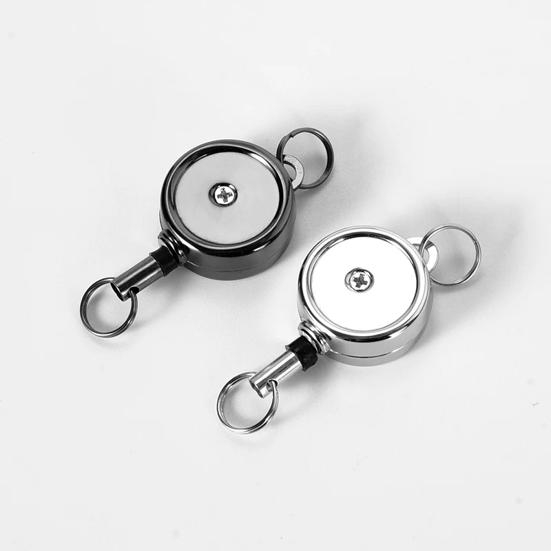 Metal Retractable Key Reel 1