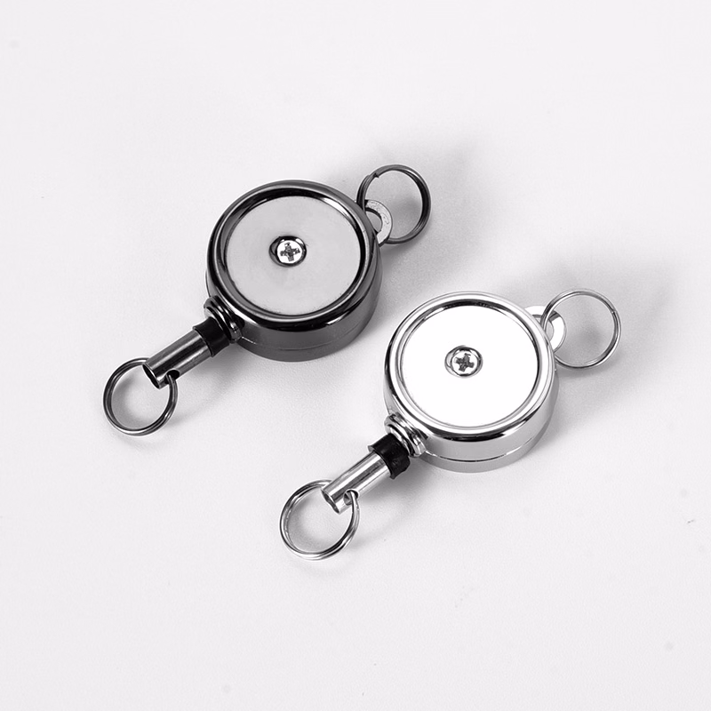 Metal Retractable Key Reel