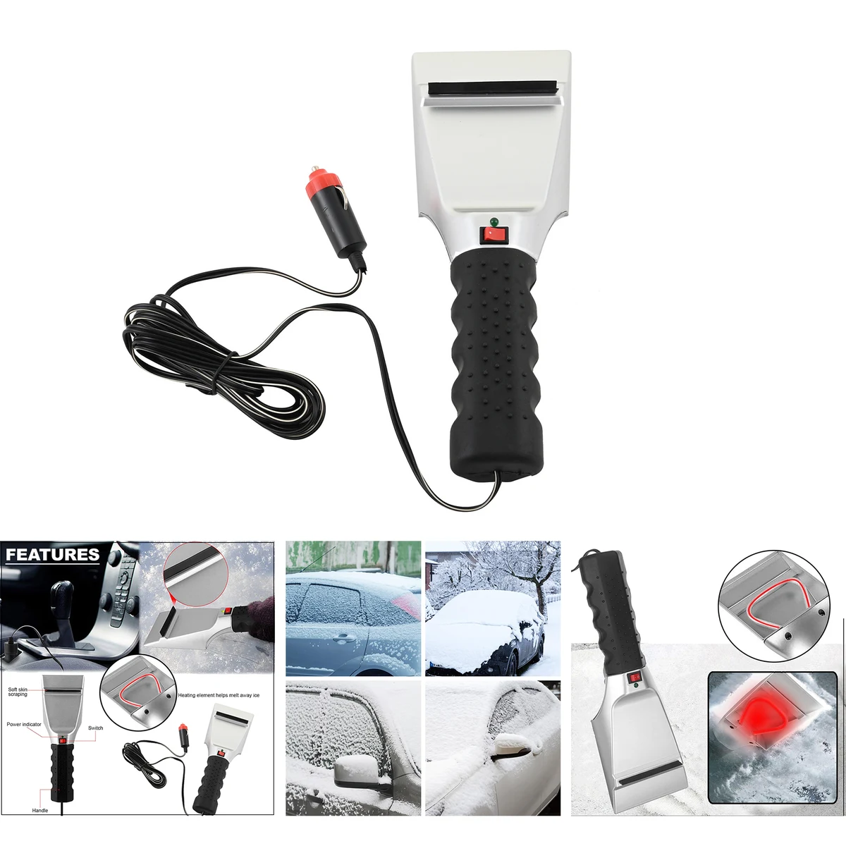 Electric Ice Miracle Window Scraper 1
