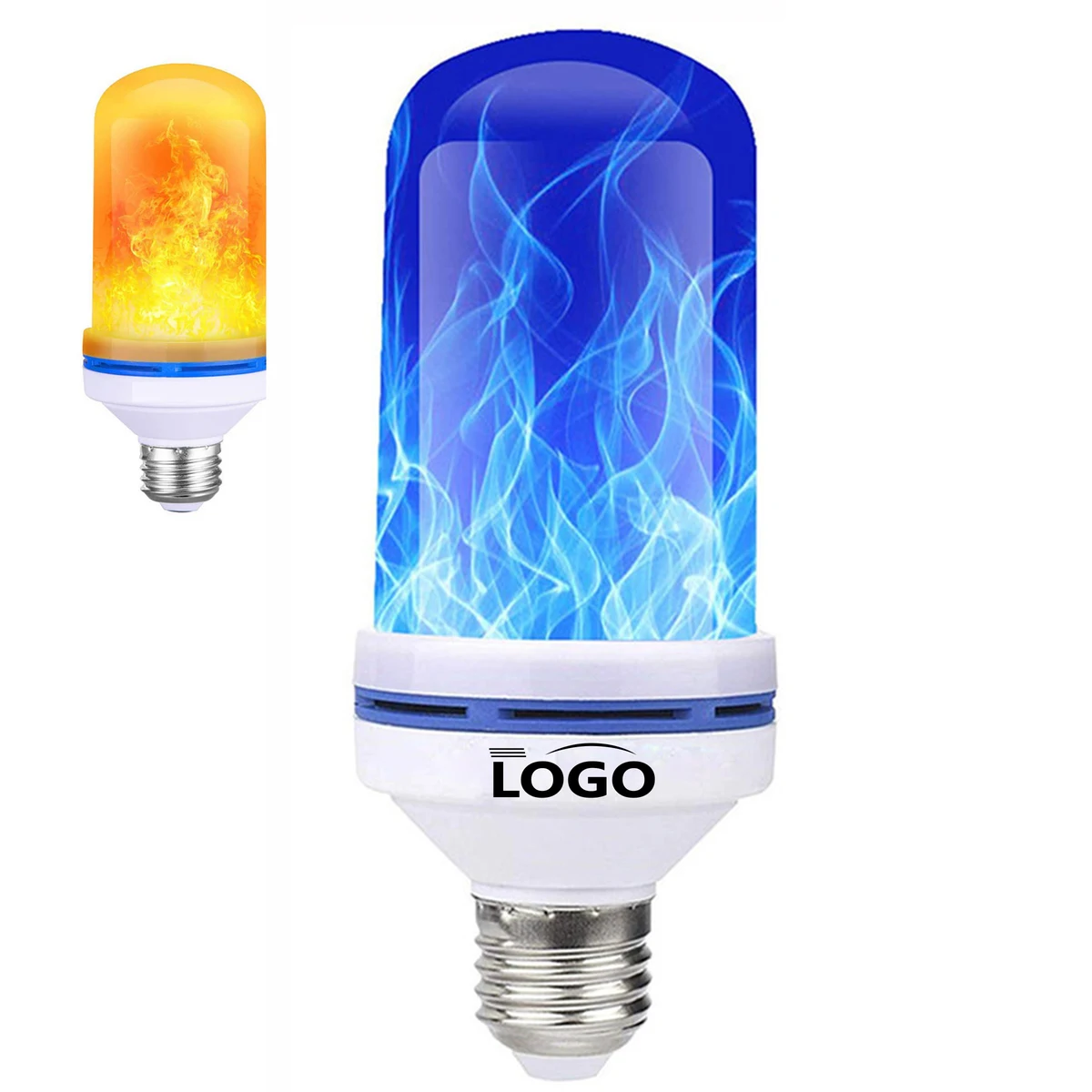 Festive LED Flame Light Bulb ?C Realistic Fire Effect 1