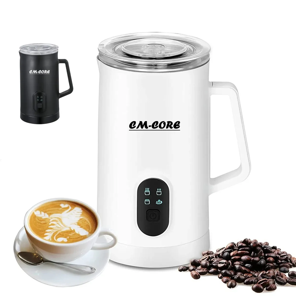 4 in 1 Electric Milk Frother and Steamer 1