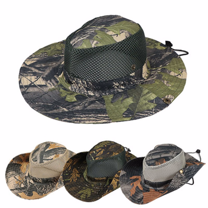 Jungle Leaf Camouflage Hat