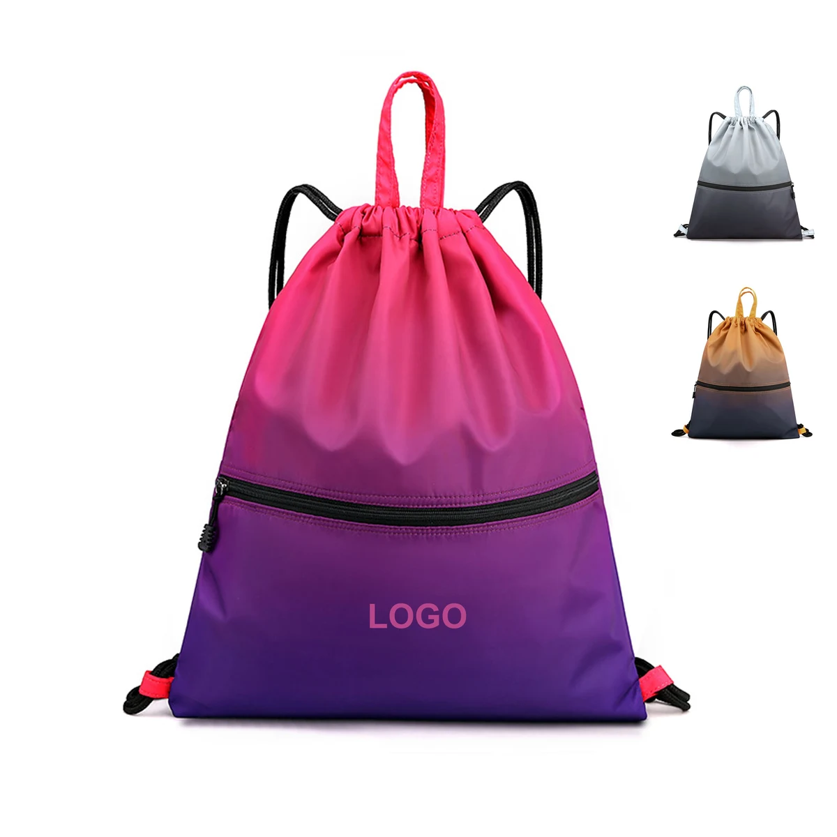 Lightweight Drawstring Backpack (direct import) 1