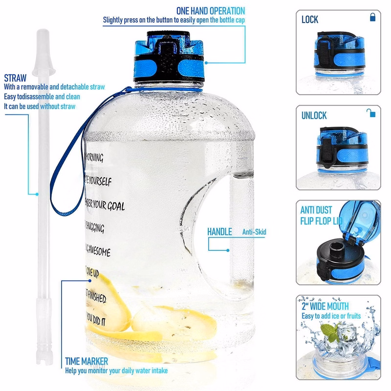 128oz GYM Gallon Water Jug