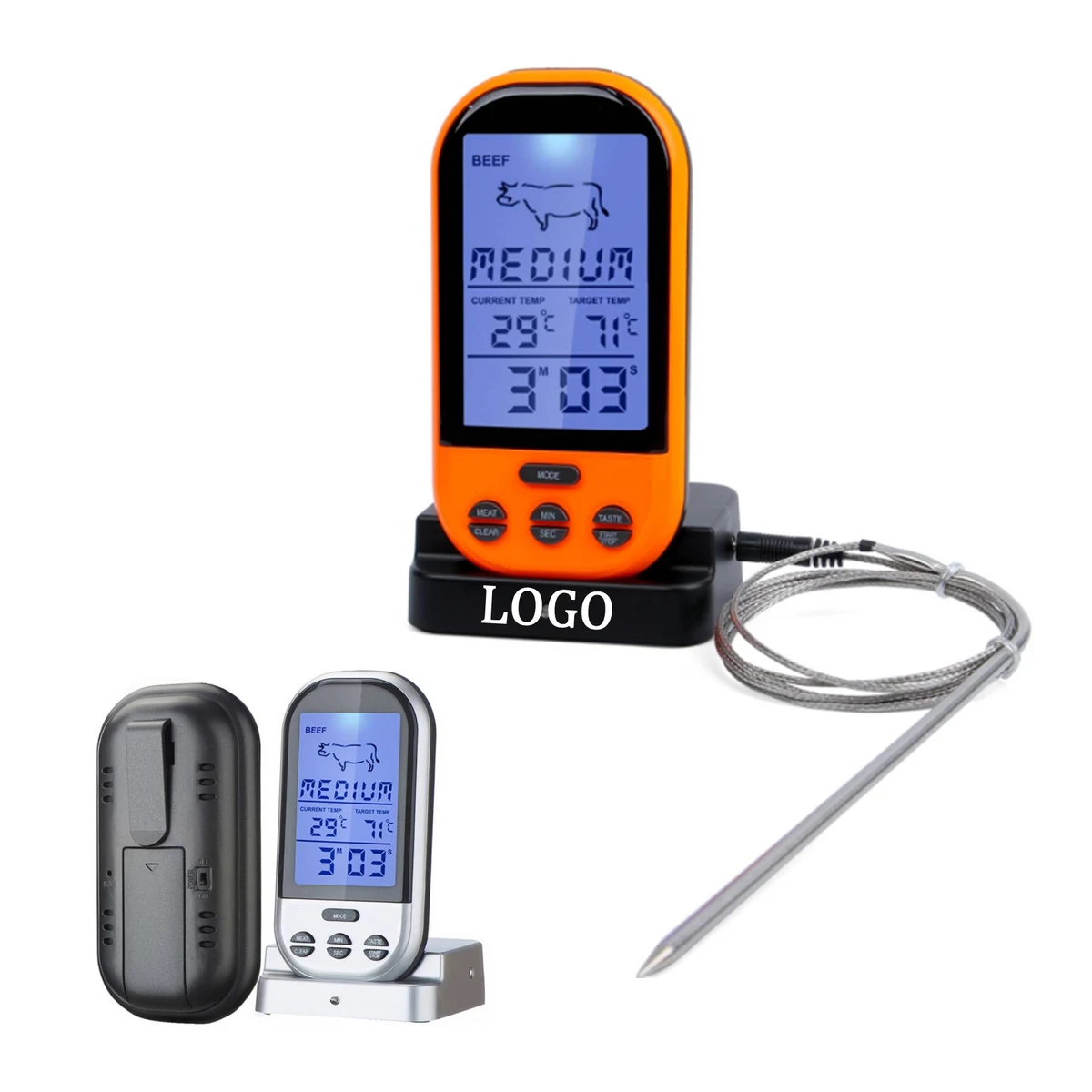 Wireless Digital Meat Thermometer 1
