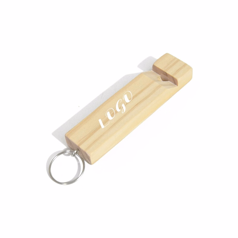 Wooden Whistle Keychain