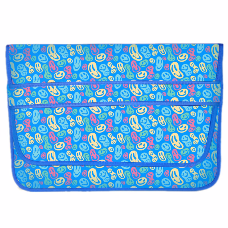 Full Sublimation Laptop Sleeve with Flap in Closure -