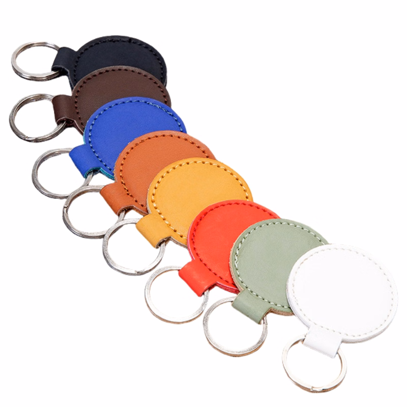 Removable Round Car Key Chain