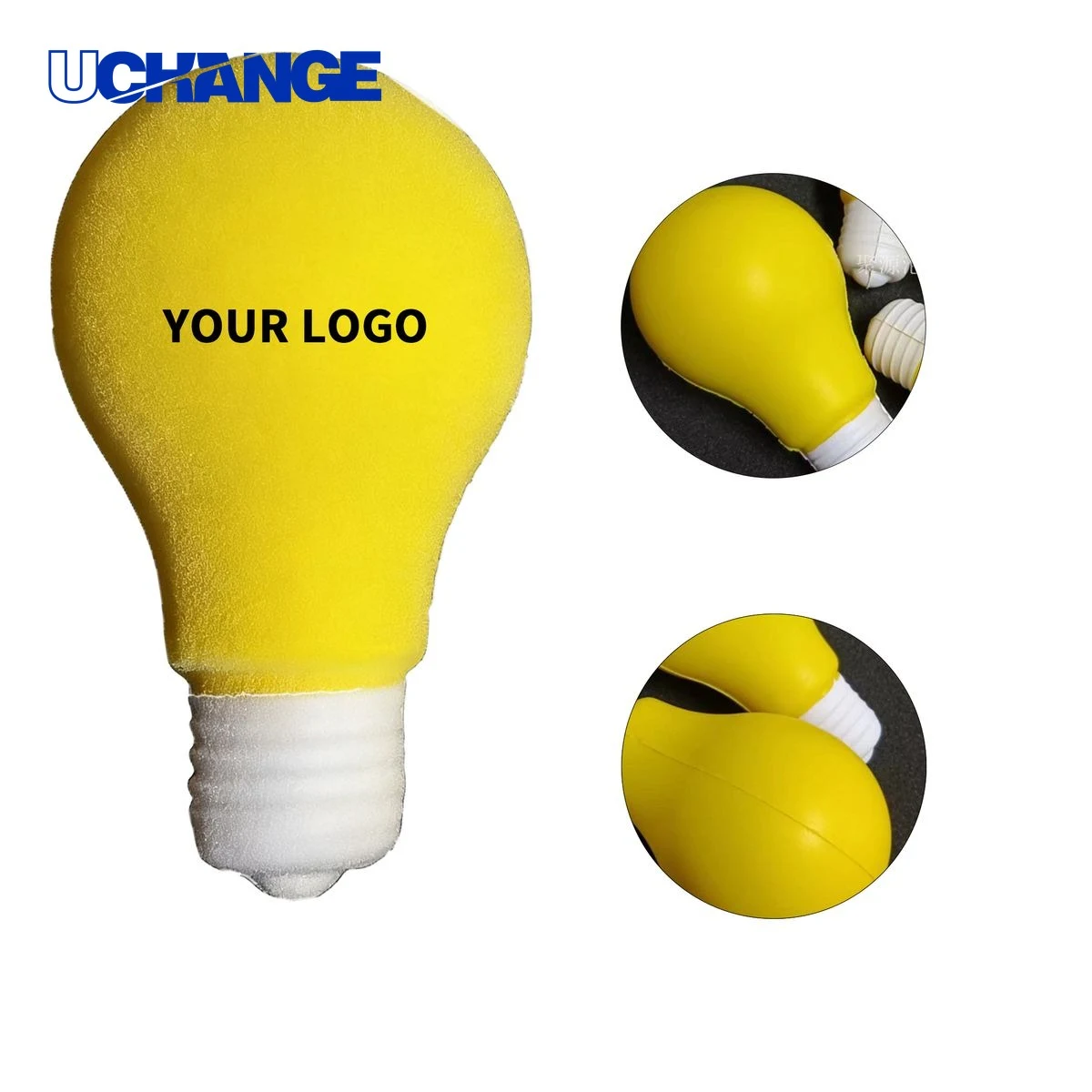 PU Foam Light Bulb Stress Reliever Squeeze Toy 1