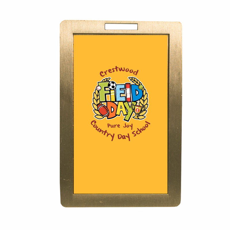 Vibraprint® Rectangle Bag Tag