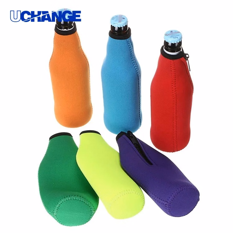 Beer Bottle Cooler Cover for Parties & Beverage Branding