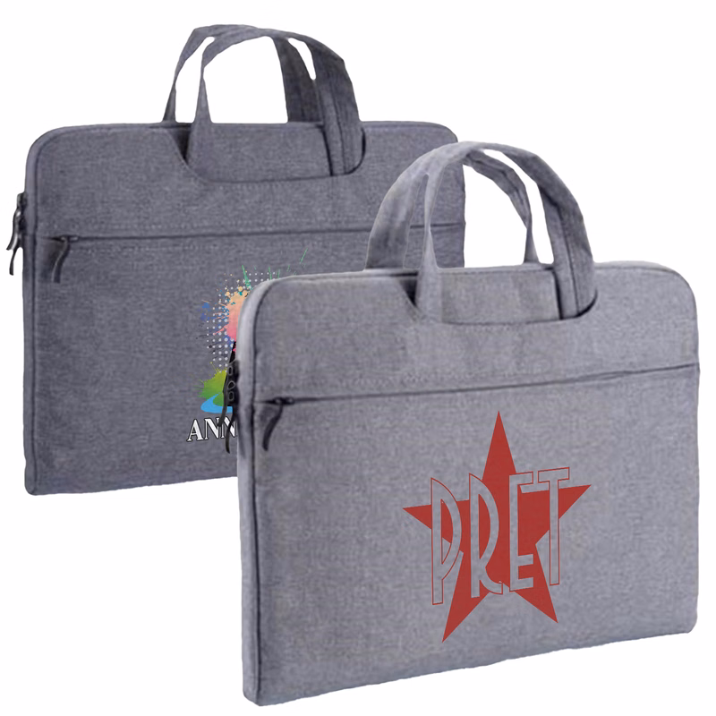 Polyester Oxford Laptop Sleeve with Plush Lining