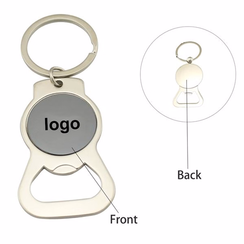 Metal Corkscrew Keychain